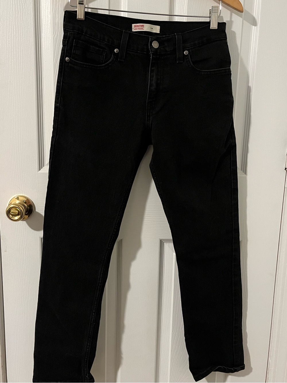Signature by Levi Strauss Black Slim Jeans